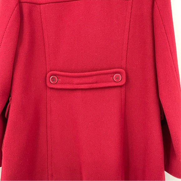 Pendleton Petite Red Wool Jacket Size 12 K10 - Picture 6 of 11